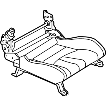873A2-CF45D Nissan Cushion Assembly Illustration 1 of 1