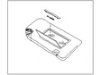 96400-EV00A Nissan Sun Visor Illustration 1 of 1