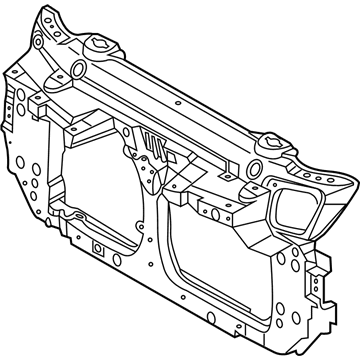 62510-EV00C Nissan Center Support Illustration 1 of 1