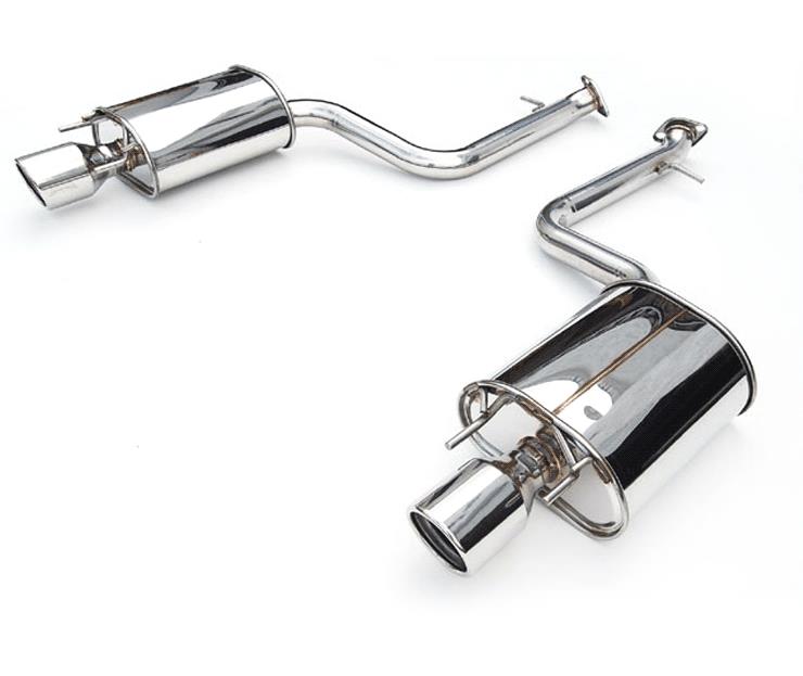 Invidia 08-09 WRX Sedan Q300 Single Stainless Steel Tip Cat-back