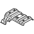 74761-CD000 Nissan Heat Shield Illustration 1 of 1