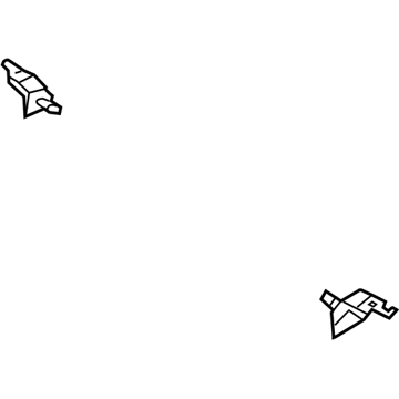 20722-AF400 Nissan Front Bracket Illustration 1 of 1