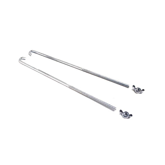 Braille 1086 Universal Battery Clamp 6" J-Hooks