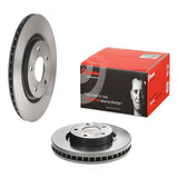 Brembo 09.D943.11 rotor shown from two angles; KT00298 kit includes two rotors and a separate P56104N pad set
