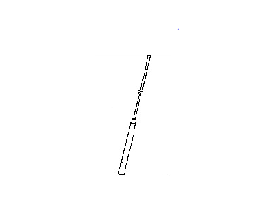 28215-9V500 Nissan Antenna Mast Illustration 1 of 1