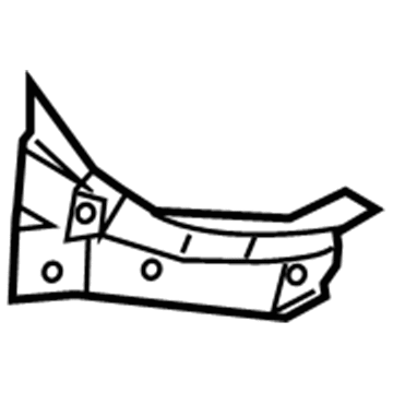 79132-CE400 Nissan Corner Reinforcement Illustration 1 of 1