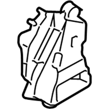 27126-CD000 Nissan Floor Duct Illustration 1 of 1