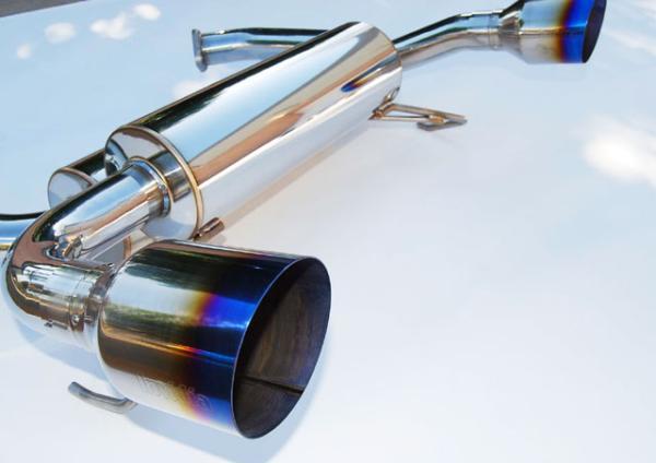 Invidia 09+ 370Z Gemini Single Layer Titanium Tip Cat-back Exhaust