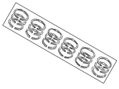 12033-8J100 Nissan Piston Ring Set Illustration 1 of 1