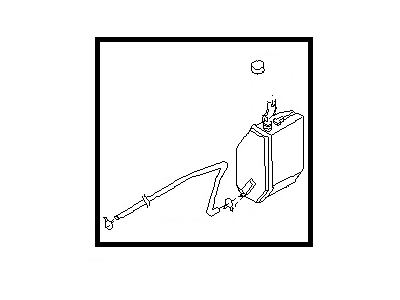 21710-EV00B Nissan Reservoir Tank Illustration 1 of 1
