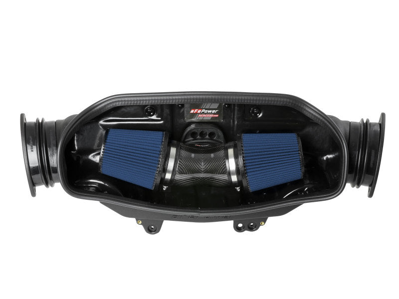 Inta Track aFe 2020 Chevrolet Corvette C8 Track Series Carbon Fiber Cold Air Inta ...