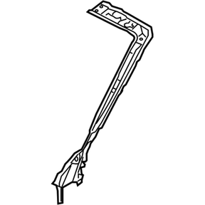 76305-CE444 Nissan Windshield Pillar Illustration 1 of 1