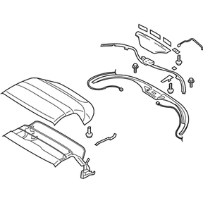 97003-EV12B Nissan Top Assembly Illustration 1 of 1