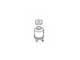 49180-4M403 Nissan Power Steering Reservoir Illustration 1 of 1