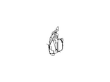 78818-CD000 Nissan Closing-Rear Bumper Right Hand Illustration 1 of 1