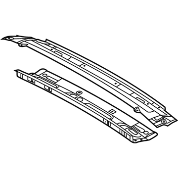 73230-CD000 Nissan Rear Rail Illustration 1 of 1