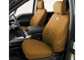 Covercraft Carhartt SeatSaver Front Seat Covers – 2014–2021 Nissan Frontier / 2014–2015 Xterra – Brown