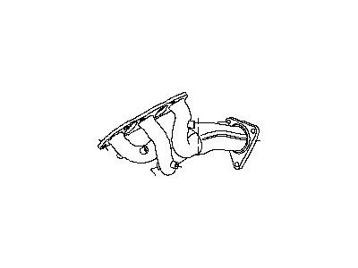 14002-AM612 Nissan Exhaust Manifold Illustration 1 of 1