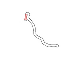 14055-JK20A Nissan Water Hose Illustration 1 of 1