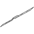 79198-CD000 Nissan Patch-Lock Support Illustration 1 of 1
