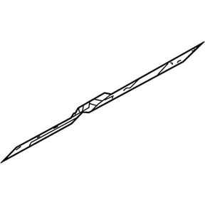 79198-CD000 Nissan Patch-Lock Support Illustration 1 of 1