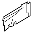 G5134-AL500 Nissan Closing Plate Illustration 1 of 1