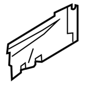 G5134-AL500 Nissan Closing Plate Illustration 1 of 1