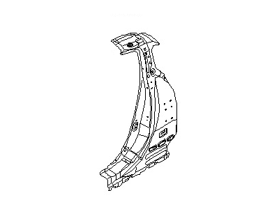 76514-CD000 Nissan Lock Pillar Illustration 1 of 1