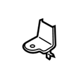 93153-CE412 Nissan Side Bracket Illustration 1 of 1