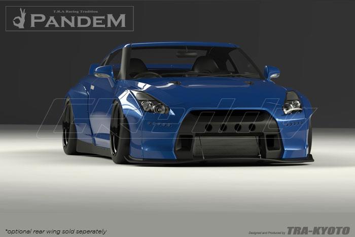 GReddy Nissan R35 Pandem Wide Body V2 Rear Fenders