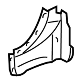 76709-CD400 Nissan Reinforcement Panel Illustration 1 of 1