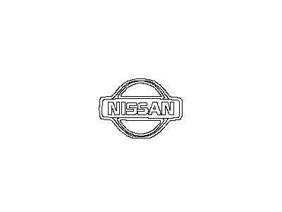 62890-CD000 Nissan Emblem Illustration 1 of 1