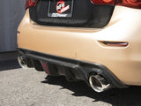 aFe Takeda Cat-Back Exhaust System Infiniti Q50 14-15 V6-3.7L- Polished Tip
