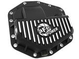 aFe POWER Pro Series Front Diff Cover Black w/ Machined Fins Ford F-250/350 23-26 (Dana M235)