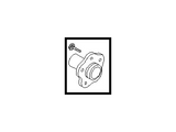 43202-AG000 Nissan Hub Assembly Illustration 1 of 1
