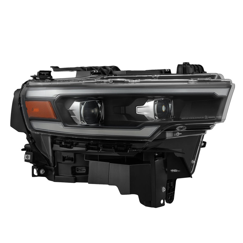 AlphaRex 25-26 Dodge Ram 1500 Luxx LED Proj Headlights -Black w