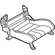 873A2-CF41B Nissan Cushion Assembly Illustration 1 of 1