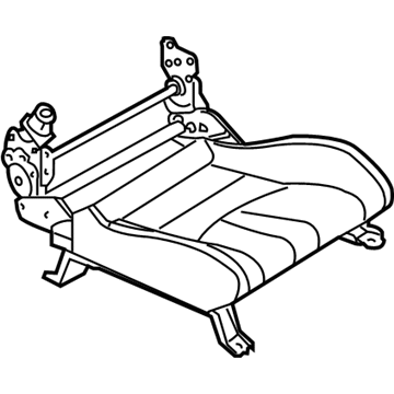 873A2-CF41B Nissan Cushion Assembly Illustration 1 of 1