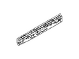 76450-CD020 Nissan Floor Side Rail Illustration 1 of 1