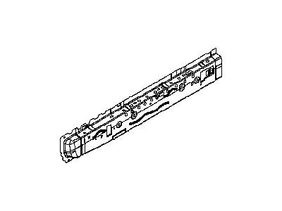 76450-CD020 Nissan Floor Side Rail Illustration 1 of 1