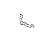 49730-CD71A Nissan Tube Bracket Illustration 1 of 1