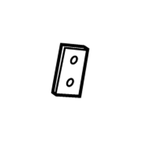 87698-CF00A Nissan Side Air Bag Bracket Illustration 1 of 1
