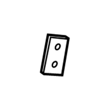 87699-CF00A Nissan Side Air Bag Bracket Illustration 1 of 1