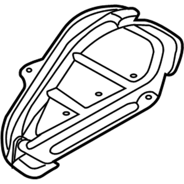 74813-EV00A Nissan Floor Cover Illustration 1 of 1