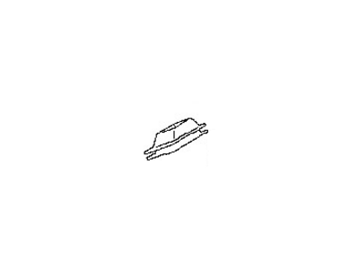 30542-JK40A Nissan Dust Withdrawal Lever Cover Illustration 1 of 1