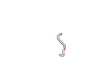 80515-CD000 Nissan Lock Rod Illustration 1 of 1