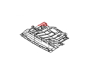 75892-CD00A Nissan Lower Cover Illustration 1 of 1