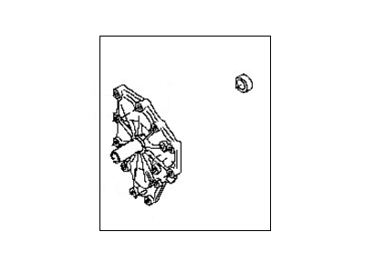 32110-CD80D Nissan Cover Assembly Front Illustration 1 of 1