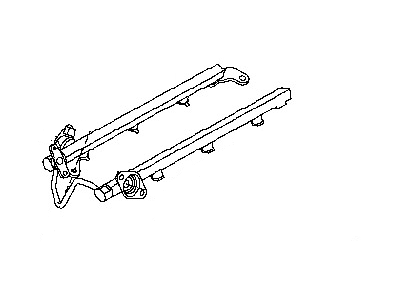 17521-JK20C Nissan Fuel Rail Illustration 1 of 1