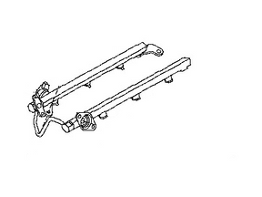 17521-JK20C Nissan Fuel Rail Illustration 1 of 1